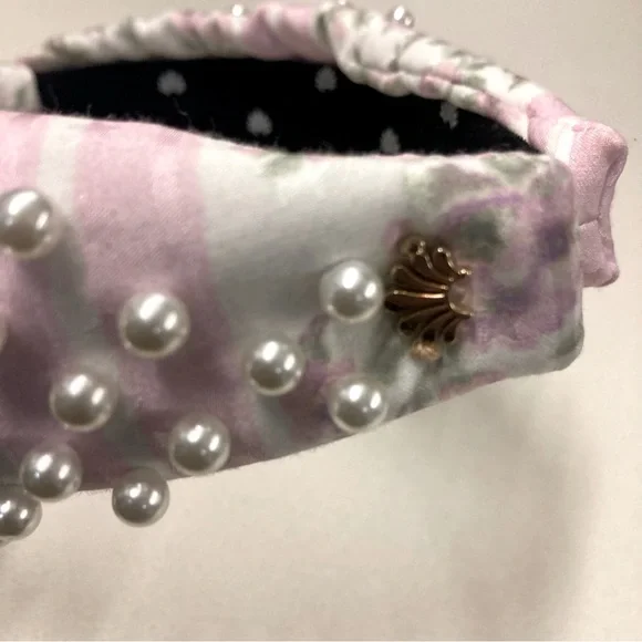 Love Shack Fancy Pearl Headband BNWOT - Picture 8 of 11